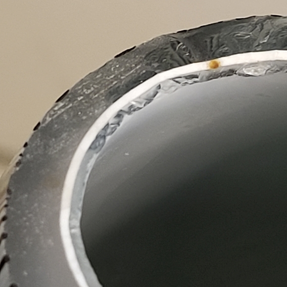 Quoizel Pulled Feather Art Glass Shade Signed Todd Phillips Salamander Art Glass - Picture 12 of 14